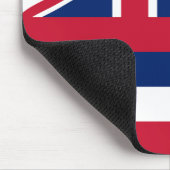 Staatsflagge Hawaii Mousepad (Ecke)
