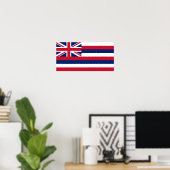 Staatsflagge Hawaii Poster (Heimbüro)