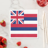 Staatsflagge Hawaii Serviette (Beispiel)