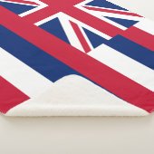 Staatsflagge Hawaii Sherpadecke (3/4)