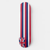 Staatsflagge Hawaii Skateboard (Vorderseite)