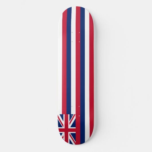Staatsflagge Hawaii Skateboard (Vorderseite)
