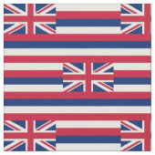 Staatsflagge Hawaii Stoff (Nahaufnahme)