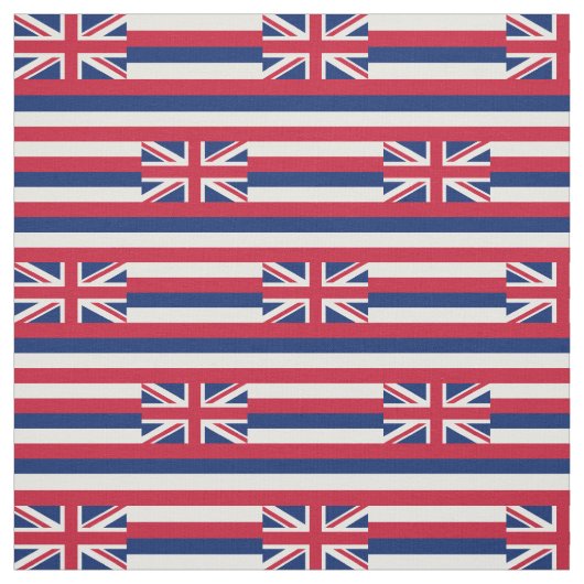 Staatsflagge Hawaii Stoff (Muster)