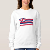 Staatsflagge Hawaii Sweatshirt (Vorderseite)