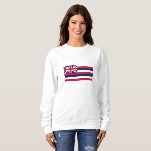 Staatsflagge Hawaii Sweatshirt (Vorne ganz)