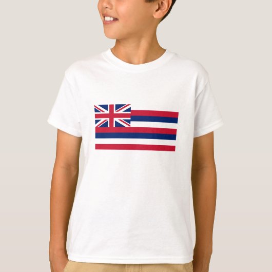 Staatsflagge Hawaii T-Shirt (Vorderseite)