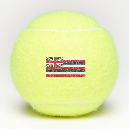 Staatsflagge Hawaii Tennisbälle (Vorderseite)