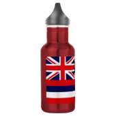 Staatsflagge Hawaii Trinkflasche (Links)