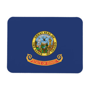 Staatsflagge Idaho, USA Magnet