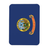 Staatsflagge Idaho, USA Magnet (Vertikal)