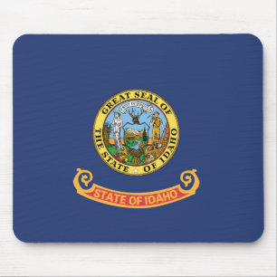 Staatsflagge Idaho, USA Mousepad