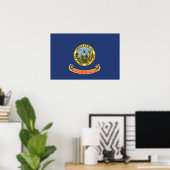 Staatsflagge Idaho, USA Poster (Heimbüro)
