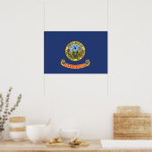 Staatsflagge Idaho, USA Poster (Küche)