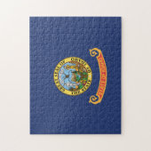 Staatsflagge Idaho, USA Puzzle (Vertikal)
