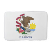 Staatsflagge Illinois Badematte (Vorderseite)
