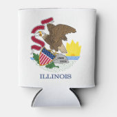 Staatsflagge Illinois Dosenkühler (Vorderseite)