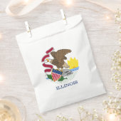 Staatsflagge Illinois Geschenktütchen (Ausgeschnitten)