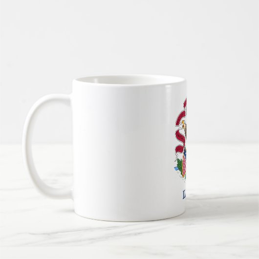 Staatsflagge Illinois Kaffeetasse (Links)