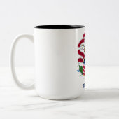 Staatsflagge Illinois Zweifarbige Tasse (Links)