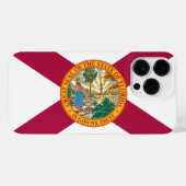 Staatsflagge in Florida iPhone Hülle (Rückseite (Horizontal))