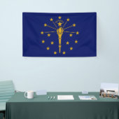 Staatsflagge in Indiana Banner (Messeveranstaltung)