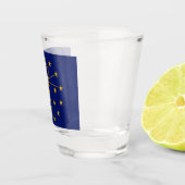 Staatsflagge in Indiana Schnapsglas (Rechts)