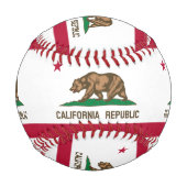 Staatsflagge in Kalifornien Baseball (Vorderseite)