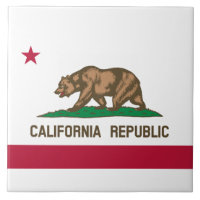 Staatsflagge in Kalifornien