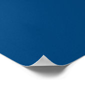 Staatsflagge in Louisiana Poster (Ecke)