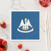 Staatsflagge in Louisiana Serviette (Beispiel)