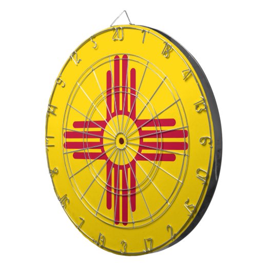 Staatsflagge in Mexiko Dartscheibe (Vorderseite rechts)