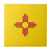 Staatsflagge in Mexiko Fliese (Vorderseite)