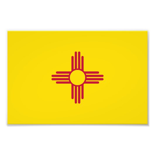 Staatsflagge in Mexiko Fotodruck (Vorne)