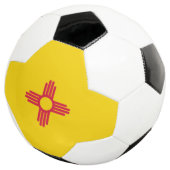 Staatsflagge in Mexiko Fußball (Dreiviertel)