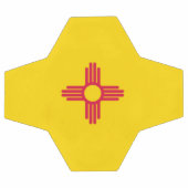 Staatsflagge in Mexiko Fußball (Flach)