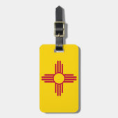 Staatsflagge in Mexiko Gepäckanhänger (Vorderseite vertikal)