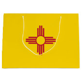 Staatsflagge in Mexiko Große Geschenktüte (Vorderseite)