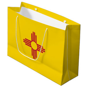Staatsflagge in Mexiko Große Geschenktüte