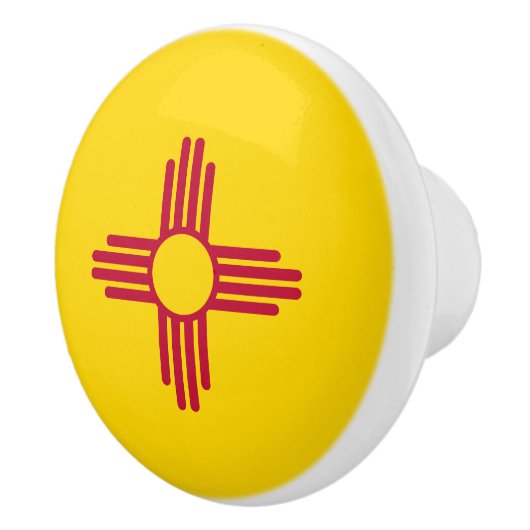 Staatsflagge in Mexiko Keramikknauf (Rechts)