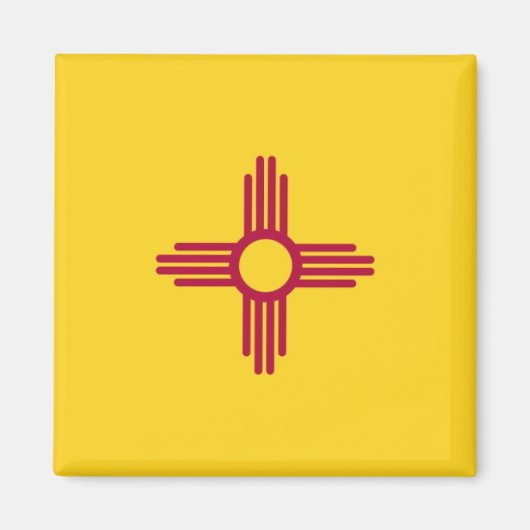 Staatsflagge in Mexiko Magnet (Vorne)