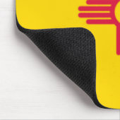Staatsflagge in Mexiko Mousepad (Ecke)