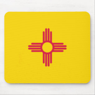Staatsflagge in Mexiko Mousepad