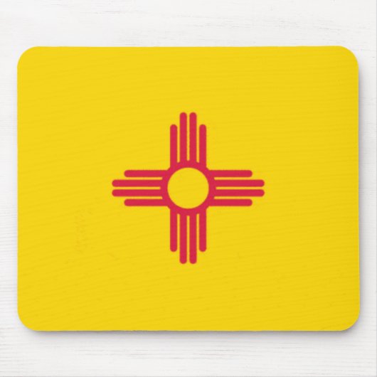 Staatsflagge in Mexiko Mousepad (Vorne)