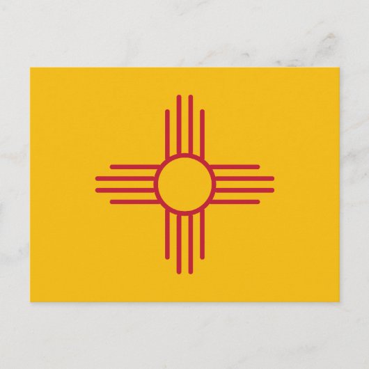 Staatsflagge in Mexiko Postkarte (Vorderseite)