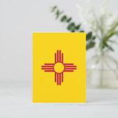 Staatsflagge in Mexiko Postkarte (Stehend Vorderseite)