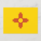 Staatsflagge in Mexiko Postkarte (Vorderseite)