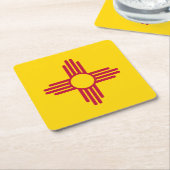 Staatsflagge in Mexiko Rechteckiger Pappuntersetzer (angewinkelt)