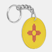 Staatsflagge in Mexiko Schlüsselanhänger (Vorderseite links)