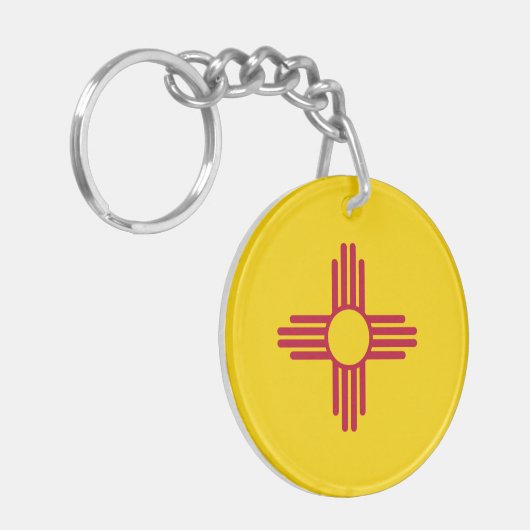 Staatsflagge in Mexiko Schlüsselanhänger (Vorderseite links)